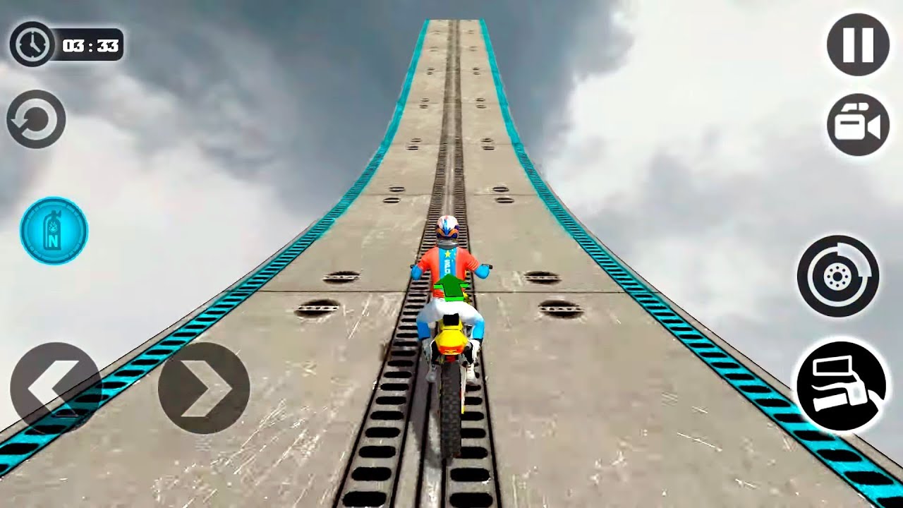 Impossible Moto Bike Stunts Tracks 3d - Gameplay Android
