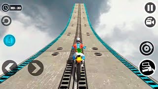 Impossible Moto Bike Stunts Tracks 3d - Gameplay Android screenshot 5