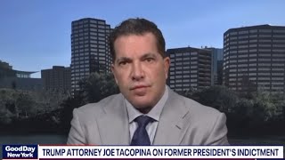 Joe Tacopina joins Good Day New York to talk about the political prosecution on Trump's indictment