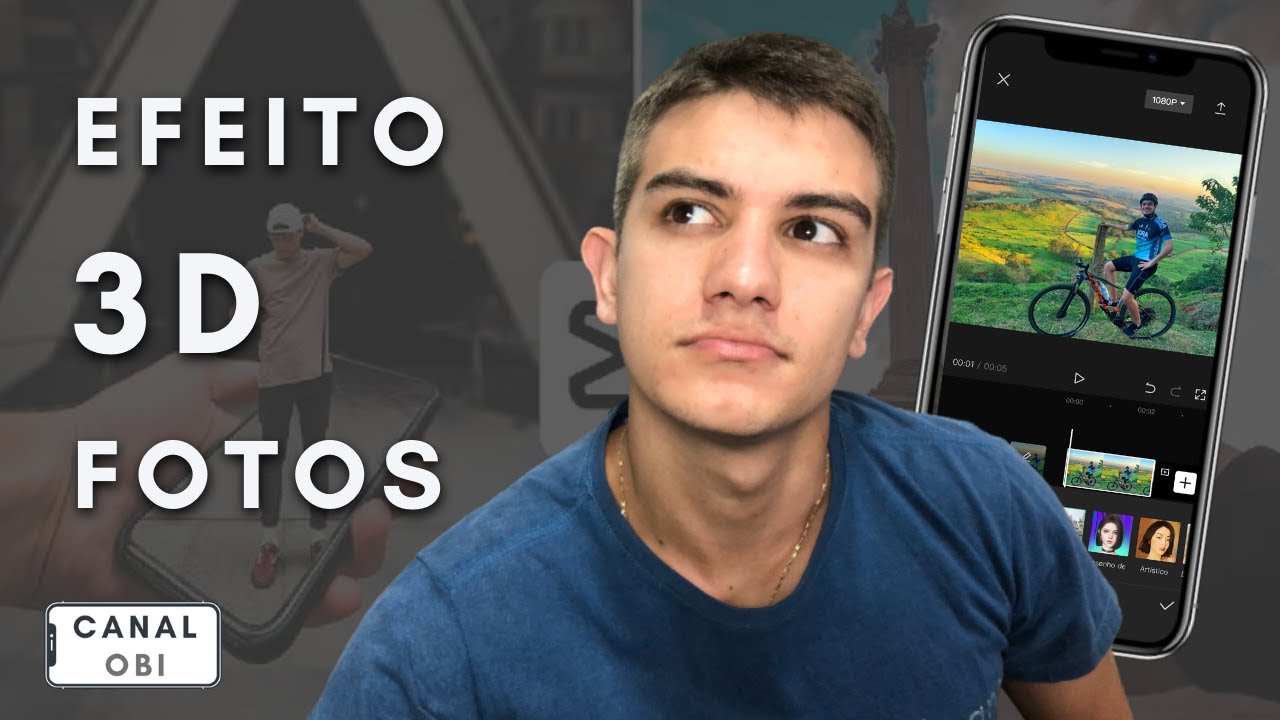 iPhone - Como fazer o efeito 3D nas suas fotos - YouTube