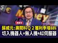蘇威元：廣閎科Ｑ２獲利季增88%  切入機器人+無人機+AI伺服器【財經週日趴】2026.08.09 (2)