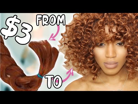 SHE DID WHAT?! $3 Kanekalon Crochet Transformation (Wig Cap)
