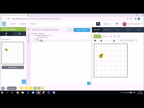 Karel სავარჯიშო 4.3.1/ debugging - შეცდომის პოვნა და გასწორება/ if - else statement/ if -else პირობა