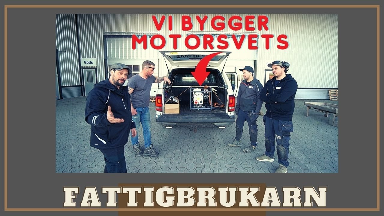 Vi bygger elverk på @Kvänums Järn