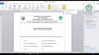 How to Fill in the Good Conduct Certificate Data Using Mail Merge