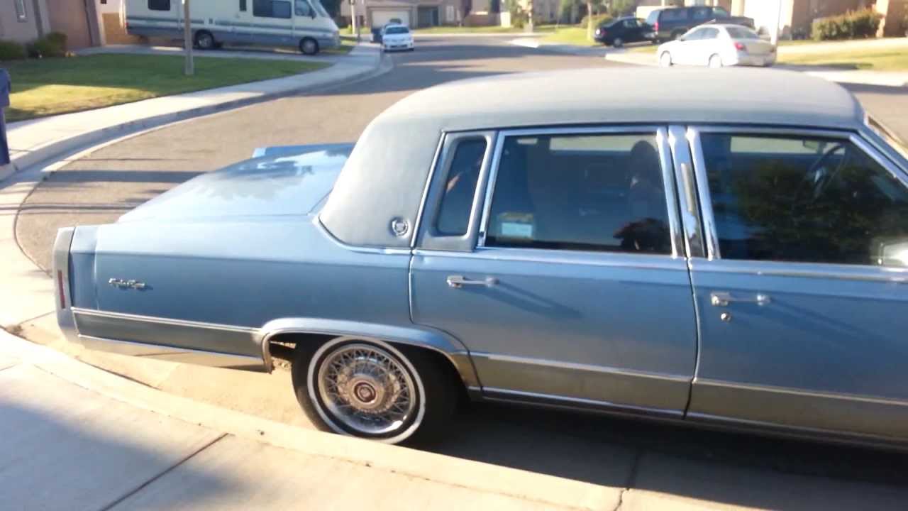 92 Cadillac Fleetwood brougham d'Elegance - YouTube
