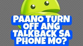 Paano turn off ang talkback sa phone nyo ( tagalog version) screenshot 2