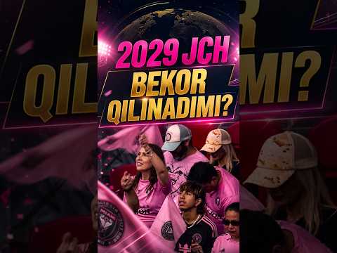 😳 2029-yilgi klublar JCH bekor qilinishi mumkin 🏆 #Shorts