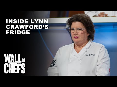 Lynn Crawford's Fridge | Wall of Chefs 