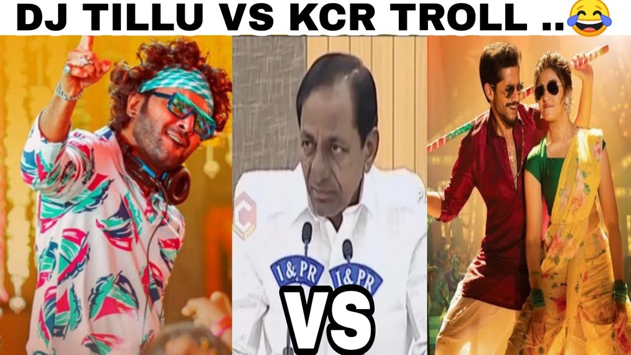 DJ Tillu   Bangaara song kcr  Latest full comedy troll in telugu  PAVANEDITS 