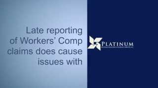 Timely Claims Reporting