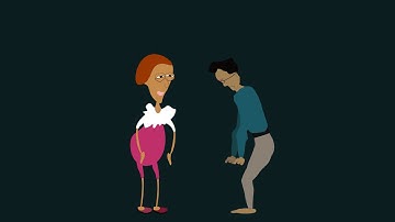 Short 2D cartoon using after effects and duik bassel plugging