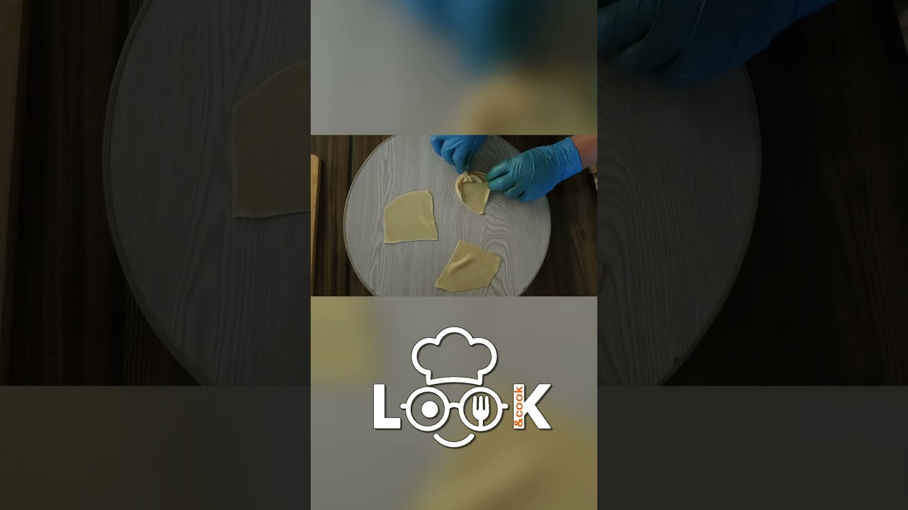 🥮 Gosh-e-Feel – Crispy Elephant Ear Pastry with Sweet Pistachio Topping ✨|Short