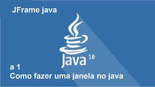 criar janela java jframe