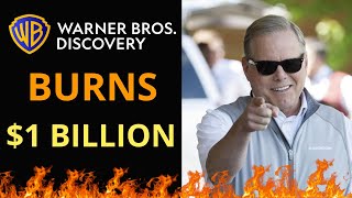 $1 BILLION in WOKE TV SHOWS and MOVIES BURNED By David Zaslav CEO Warner Brothers Discovery!