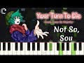 Not So, Sou from Your Turn to Die | Piano Cover (Synthesia)