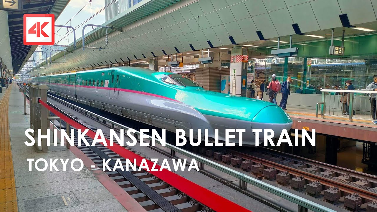 FIRST CLASS on Japan's Bullet Train (Osaka to Tokyo at 177MPH