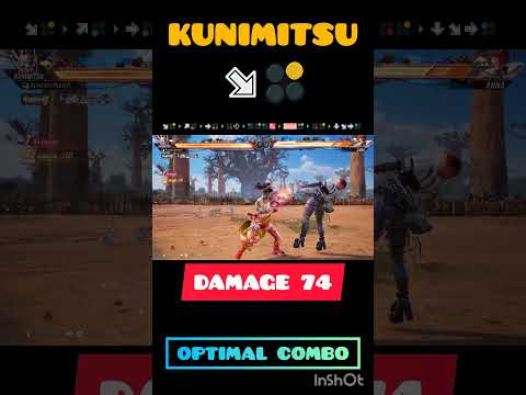 Kunimitsu combo guide tekken8 I Kunimitsu combo Tekken8#kunimitsu #Combo#Tekken8