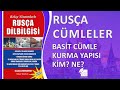 Rusça Cümle Kurma. Rusça Cümle Yapısı. Rusça Kim ve Ne Soru Kelimeleri