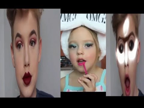أطفال اخر زمن يعملو المكياج باحترافية لن تصدق Youtube