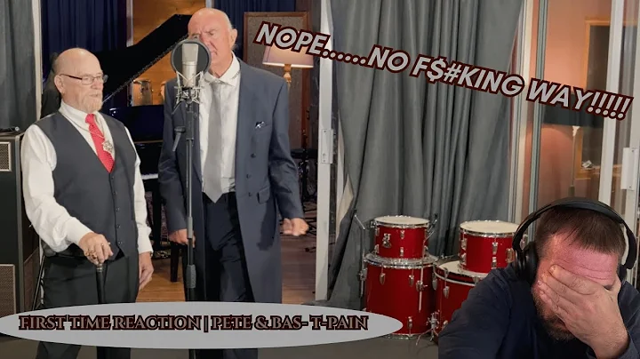 FIRST TIME REACTION | Pete & Bas- T-PAIN | UK's SENIOR ARTIST OF THE YEAR