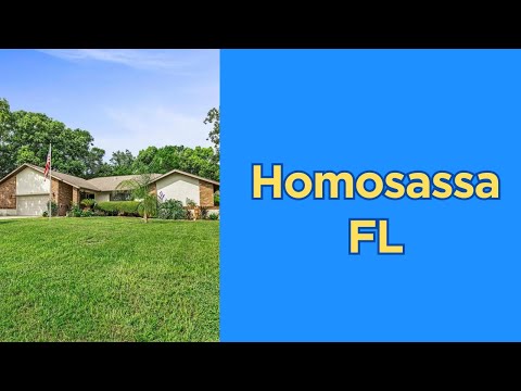 71 Pine St, Homosassa, FL home video tour