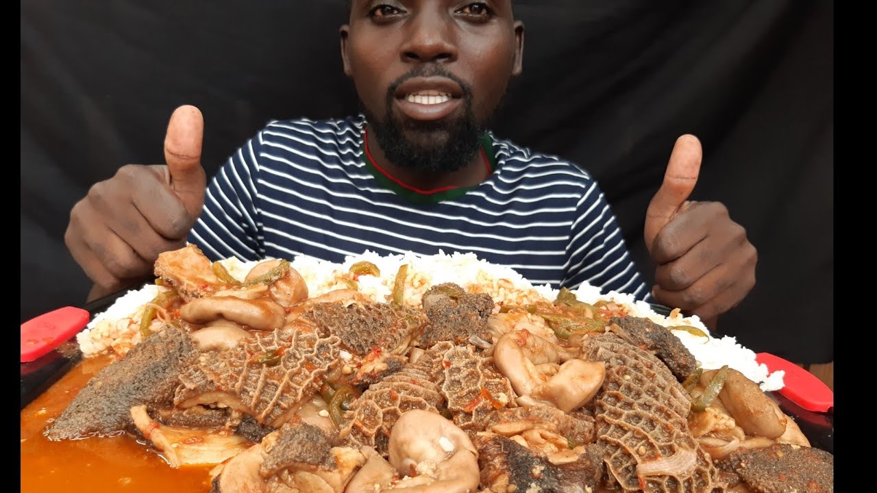 eating meat beef and rice soup recipe form 