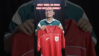 Jersey timnas indonesia 2025 home replica cuman 200 ribuan? #rajarekomendasi