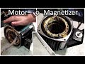 Gutted Electric Motor Into Magnetizer / Demagnetizer