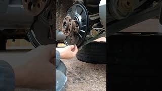 Mercedes Parking Brake Cable Mechanism Dowel Pin Fitting Tip.