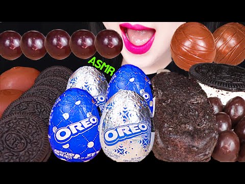 ASMR OREO PARTY *EGGS, <strong>ICE</strong> <strong>CREAM</strong> <strong>SANDWICH</strong>, CHOCOLATE <strong>ICE</strong> <strong>CREAM</strong> 오레오 에그, 오레오 아이스크림 먹방 MUKBANG