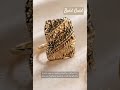 Chunky Gold Rings Styling ✨ Trendy Statement Jewelry Look #statementjewelry #giftshopping