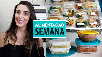 Como montar a dieta da semana?