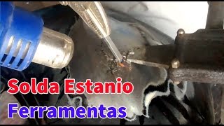 Como fazer Solda estanho em moto