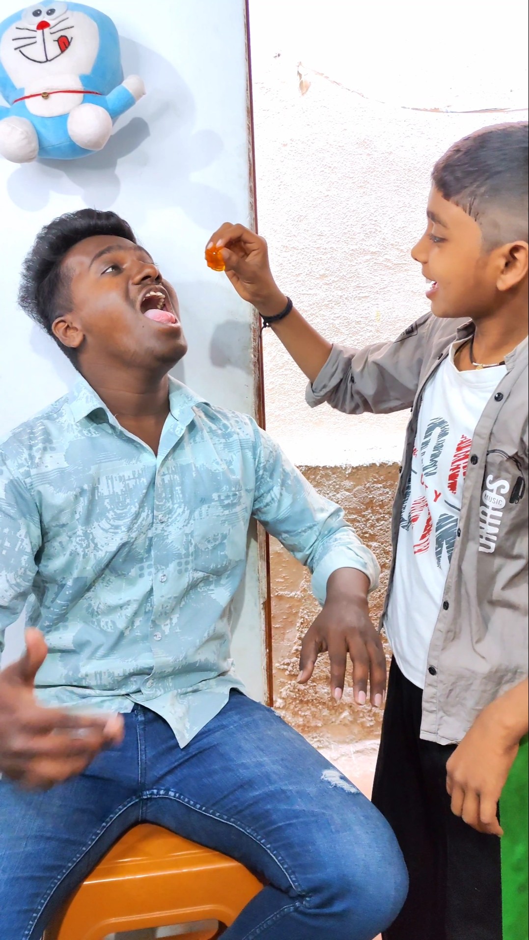 Chotu Aur Aarush Ka Jelly Prank छोटू और आरुष का जेली प्रैंक ?? #shorts