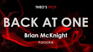 Back At One - Brian McKnight karaoke