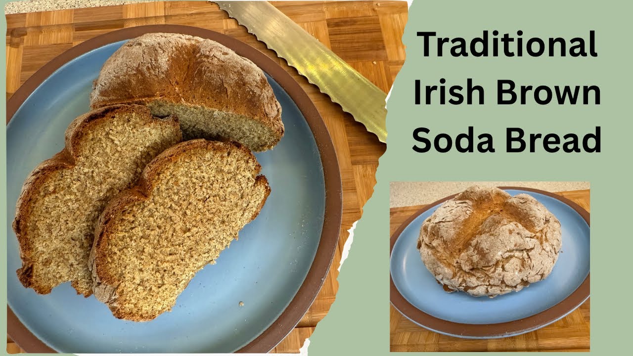 Выпечка традиционного ирландского коричневого содового хлеба в Ирландии