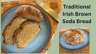 Baking Traditional Irish Brown Soda Bread in Ireland