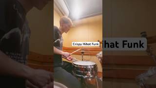 Crispy Hihat. Funky drumming. #drums