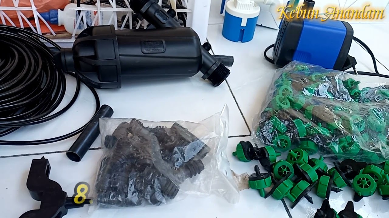 Merakit Irigasi tetes Hidroponik... Sistem Fertigasi Part#3