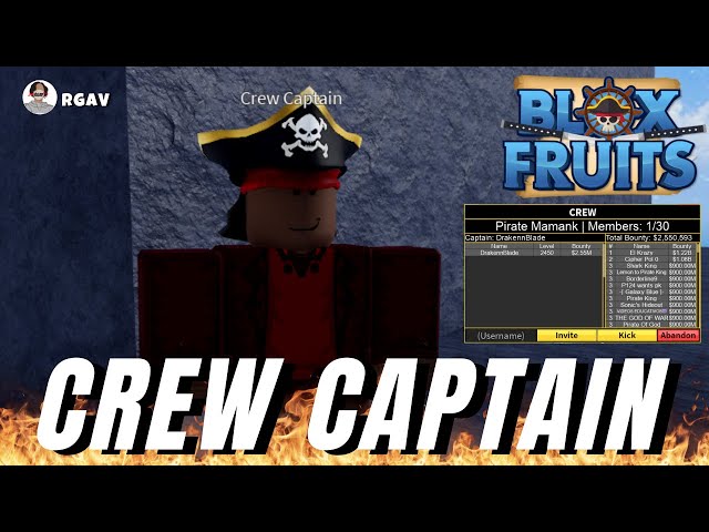 Crew Captain, Blox Fruits Wiki