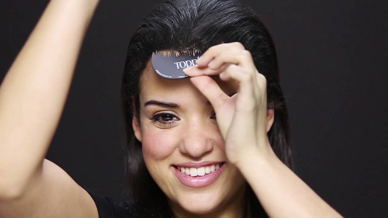 Toppik UK Hair Building Fibres Optimizer Application YouTube