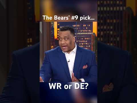 Should the Bears draft a WR or DE with the 9th pick?