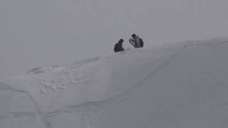 Mt. Baker Dropping the Cornice - Carl Lautenbach