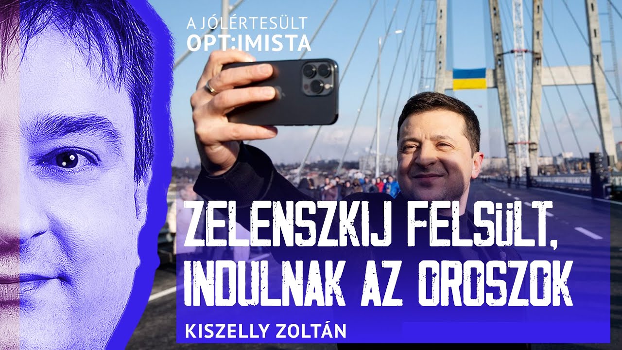 Zelenszkij felsült, indulnak az oroszok