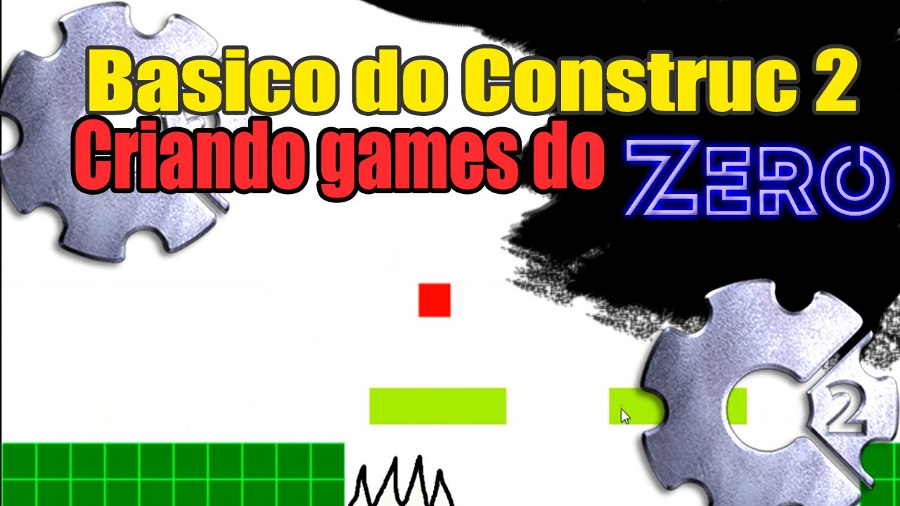 Como criar jogo de plataformaConstruct (2/3) Introdução à ferramenta+ ...