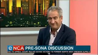 Tonight with Jane Dutton | Pre-Sona discussion | 6 February 2019