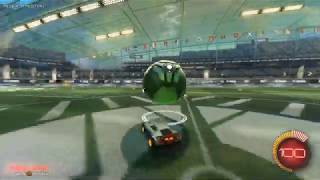 A Ceiling Shot But Its Backwards - Rocket League