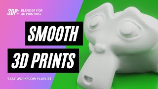 Smooth Any #3DPrint Design (SubSurf) | Blender for 3D Printing Profile