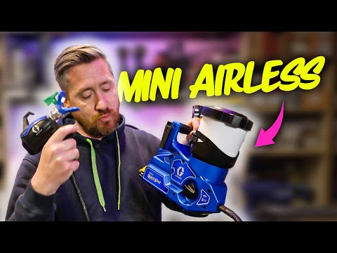 JE PEINS 22 m2 en 5 Minutes AVEC CE MINI PISTOLET AIRLESS PORTABLE !